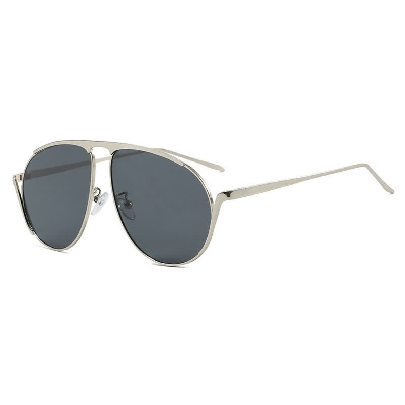 Spykay™ SG60914 Hipster Metal Temples Aviator Sunglasses