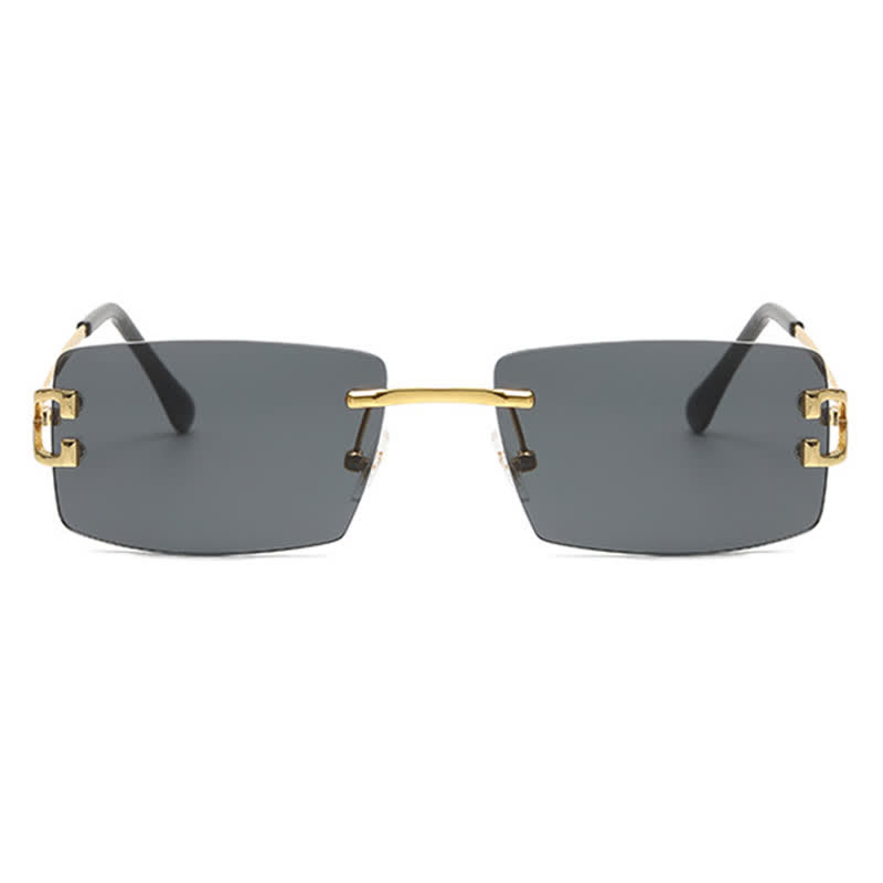Spykay™ SG60922 Rectangle Frame Trendy Rimless Sunglasses - image 8