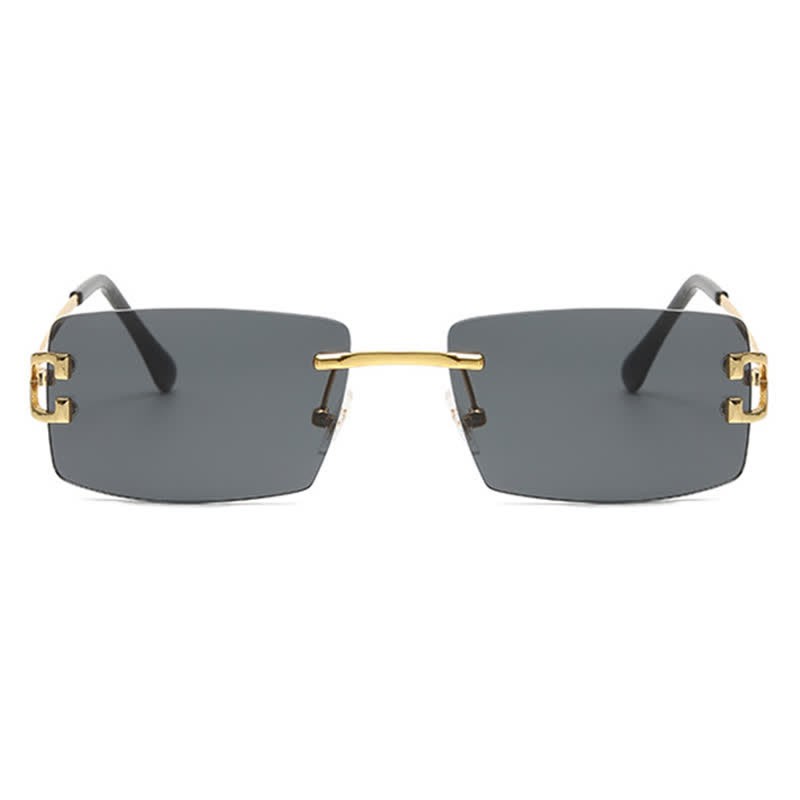 Spykay™ SG60922 Rectangle Frame Trendy Rimless Sunglasses - image 8