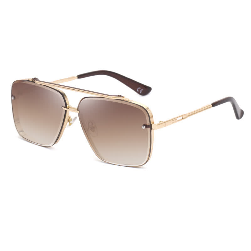 Spykay™ SG60949 Double Bridges Unisex Aviator Sunglasses - image 2