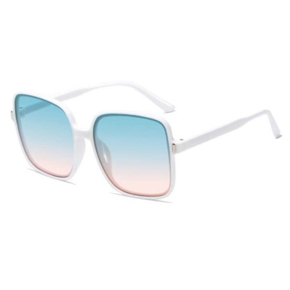 Spykay™ SG60951 Oversized Square Frame Simple Trendy Sunglasses - Blue/Pink - image 3