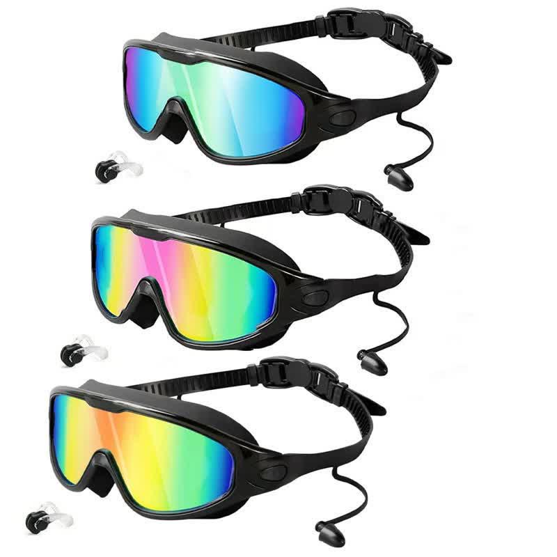 Spykay™ SG60964 Unisex Large Frame Swim Goggles with Nose Cover,Earplugs And Case - image 12