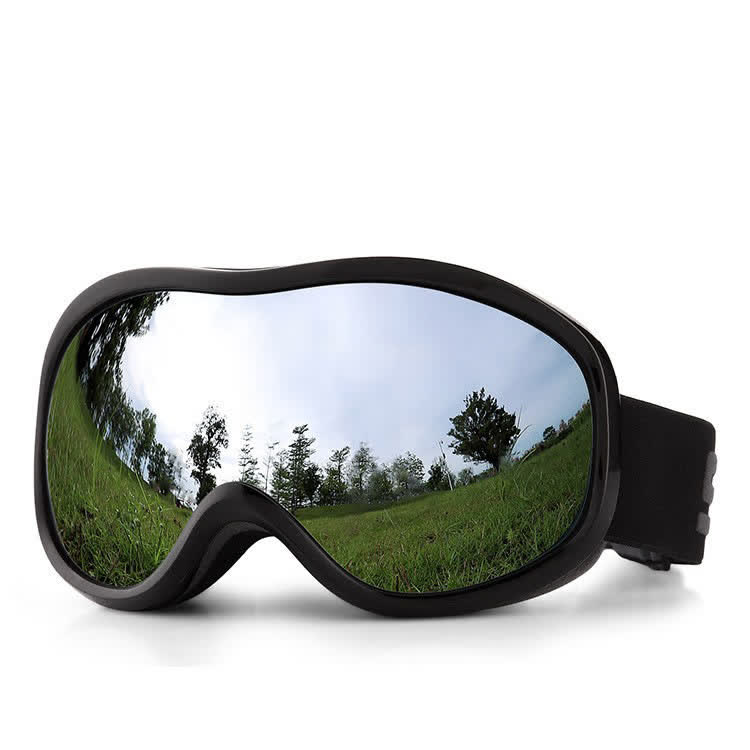 Spykay™ SG60965 Anti Fog Over Glasses Ski Goggles for Men Women  - Black/Silver - image 2