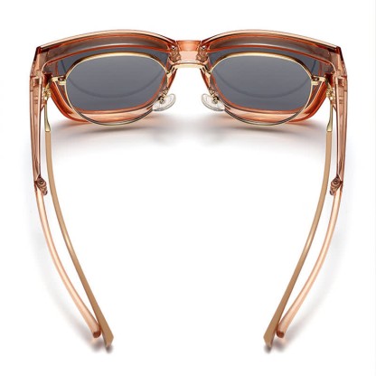Spykay™ SG60956 Fit Over Glasses Square Frame Foldable Sunglasses for Women Men - image 2