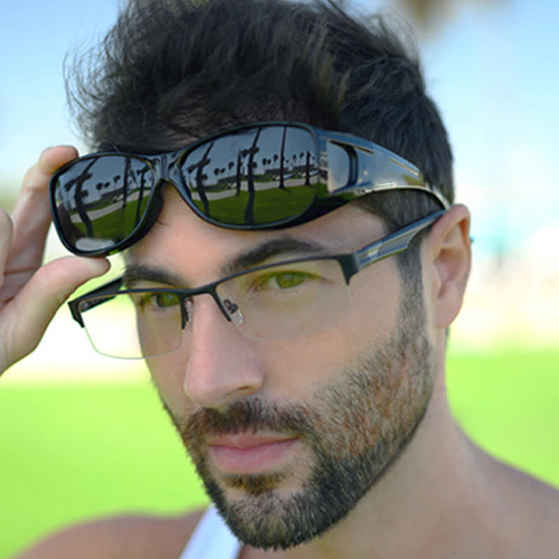 Spykay™ SG60960 Fit Over Glasses Wrap Around Polarized Sunglasses for Sports&Driving - image 7