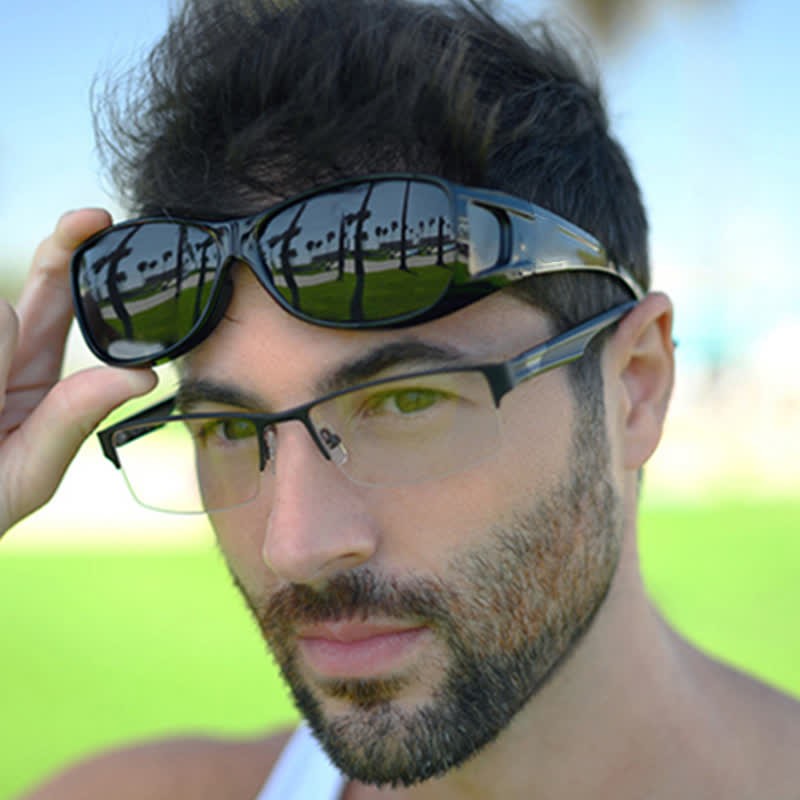 Spykay™ SG60960 Fit Over Glasses Wrap Around Polarized Sunglasses for Sports&Driving - image 7