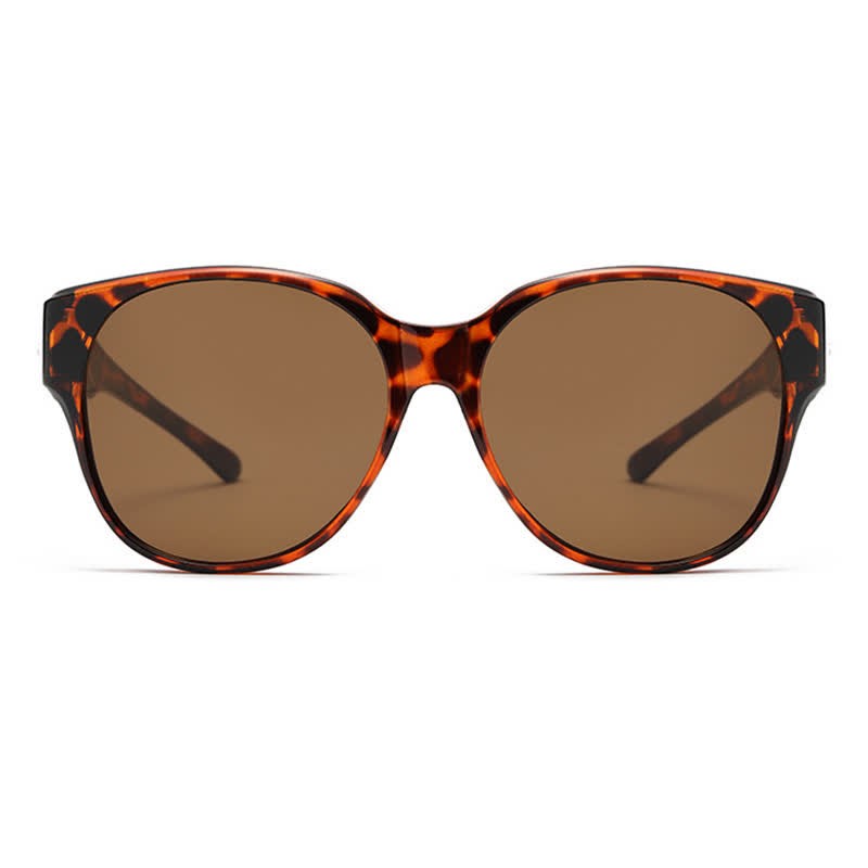 Spykay™ SG60901 Polarized Round Frame Driving Sunglasses Fit Over Glasses for Women Men - image 7