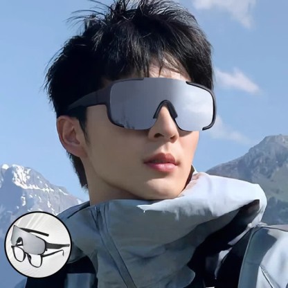 Spykay™ SG60961 Fit Over Glasses One-piece Sunglasses for Sports&Climbing - image 2