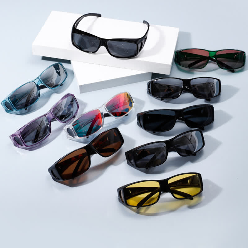 Spykay™ SG60963 Fit Over Glasses Polarized Sunglasses for Sports&Cycling - image 13