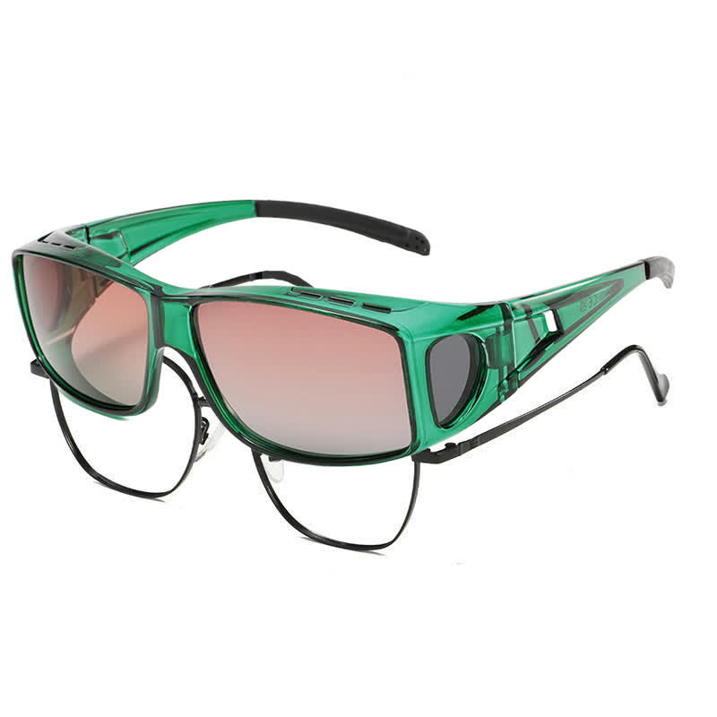 Spykay™ SG60963 Fit Over Glasses Polarized Sunglasses for Sports&Cycling - Green - image 1