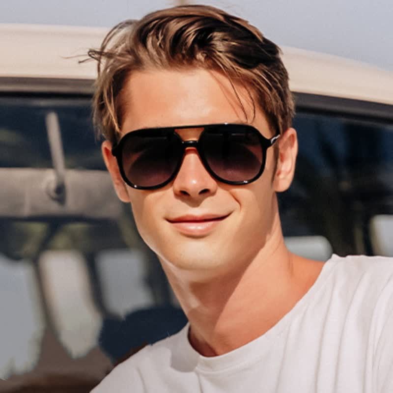 Spykay™ SG60740 Retro-Vintage Double Bridges Polarized Aviator Sunglasses - image 16