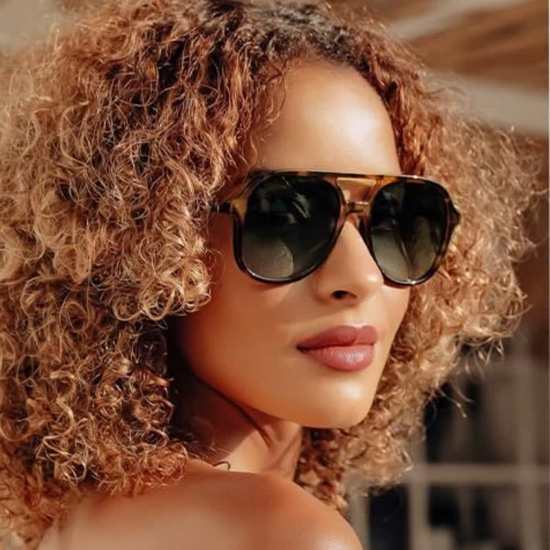 Spykay™ SG60740 Retro-Vintage Double Bridges Polarized Aviator Sunglasses - image 10