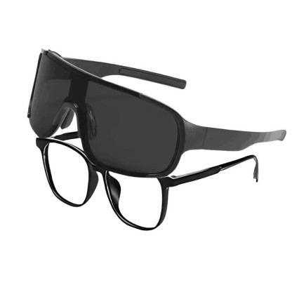 Spykay™ SG60961 Fit Over Glasses One-piece Sunglasses for Sports&Climbing - Black - image 6