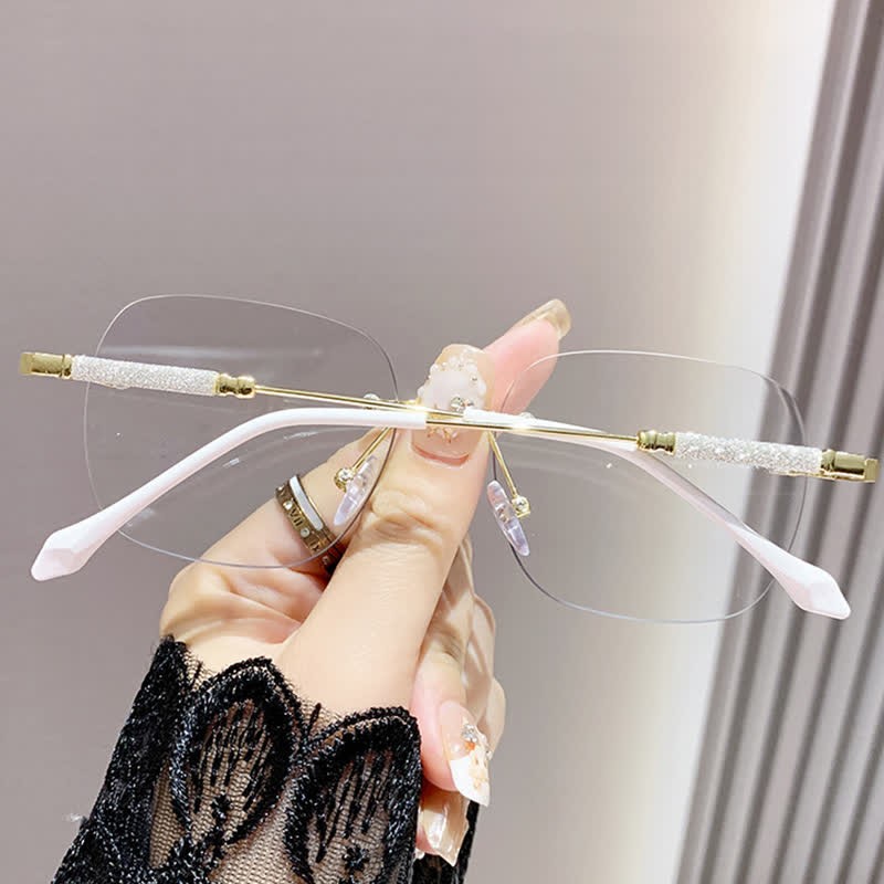 Spykay™ SG60971 Square Frame Rimless Hipster Photochromic Sunglasses - image 5