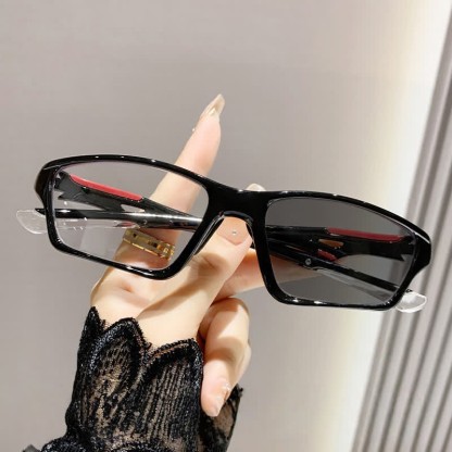 Spykay™ SG60979 Hipster Sports Photochromic Sunglasses - Black/Red - image 4