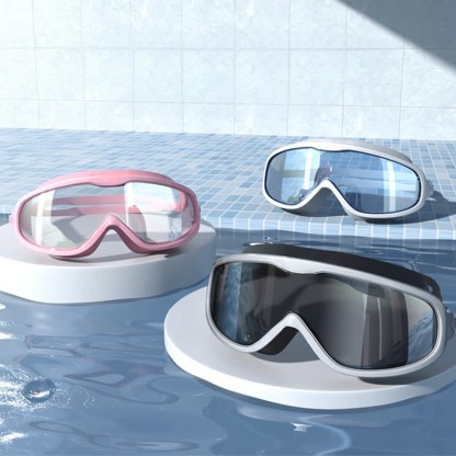 Spykay™ SG60980 Unisex Large Frame Anti Fog Swim Goggles with Earplugs And Case - image 2