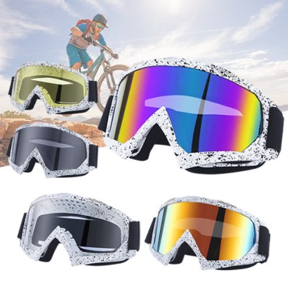 Spykay™ SG60982 Retro Over Glasses Windproof Ski Goggles Motorcycle Goggles for Men Women  - image 1