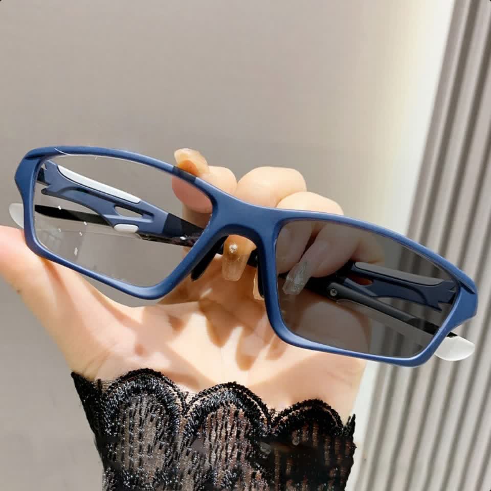 Spykay™ SG60979 Hipster Sports Photochromic Sunglasses - Blue - image 1