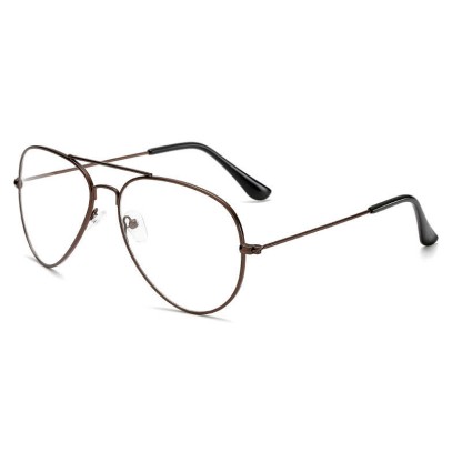 Spykay™ EG26827 Hipster Metal Retro Anti-blue Light Aviator Glasses - Bronze - image 17