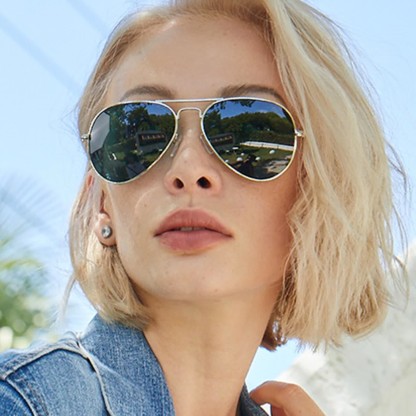 Spykay™ SG60978 Hipster Metal Retro Aviator Sunglasses - image 9
