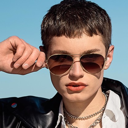 Spykay™ SG60978 Hipster Metal Retro Aviator Sunglasses - image 11