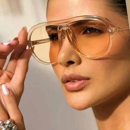 Spykay™ SG60759 'T' Design Hipster Aviator Sunglasses - Champagne - image 19