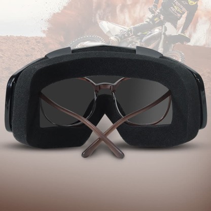 Spykay™ SG60982 Retro Over Glasses Windproof Ski Goggles Motorcycle Goggles for Men Women  - image 13