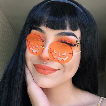 Spykay™ SG60987 Halloween Pumpkin Sunglasses for Women Men - image 6