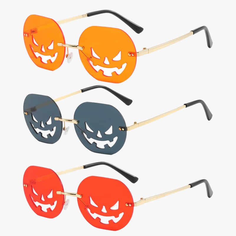 Spykay™ SG60987 Halloween Pumpkin Sunglasses for Women Men - image 2