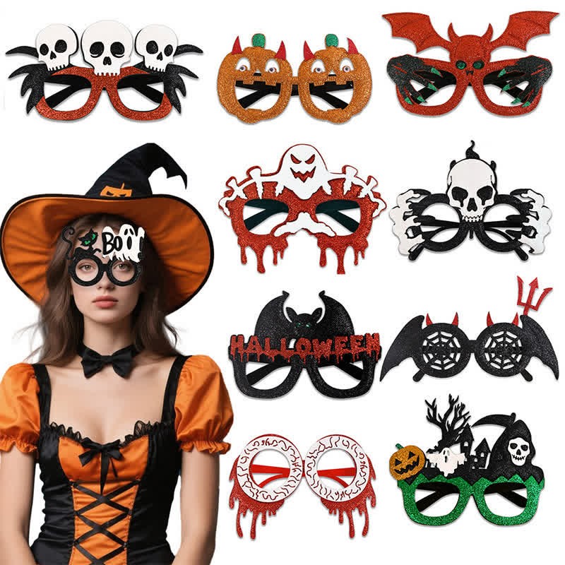 Spykay™ EG26830 Halloween Spooky Bat Pumpkin Skull Glasses for Adult Children - image 1