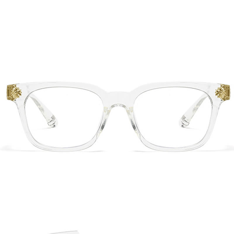 Spykay™ EG26756 Square Frame Cross Temples Classic Glasses - image 6