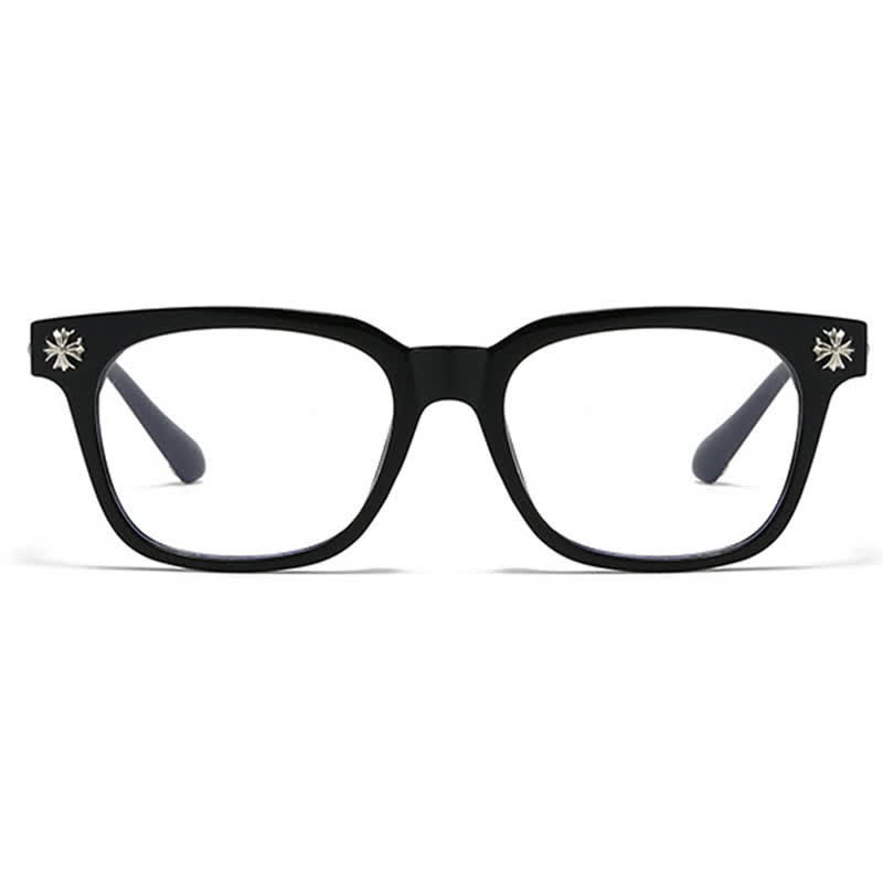 Spykay™ EG26756 Square Frame Cross Temples Classic Glasses - image 4