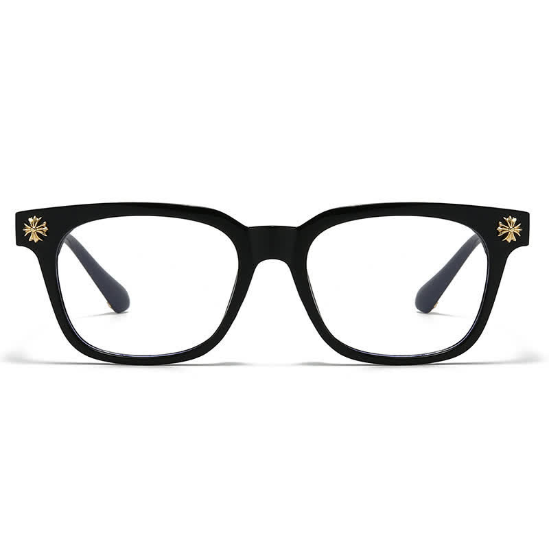 Spykay™ EG26756 Square Frame Cross Temples Classic Glasses - image 2