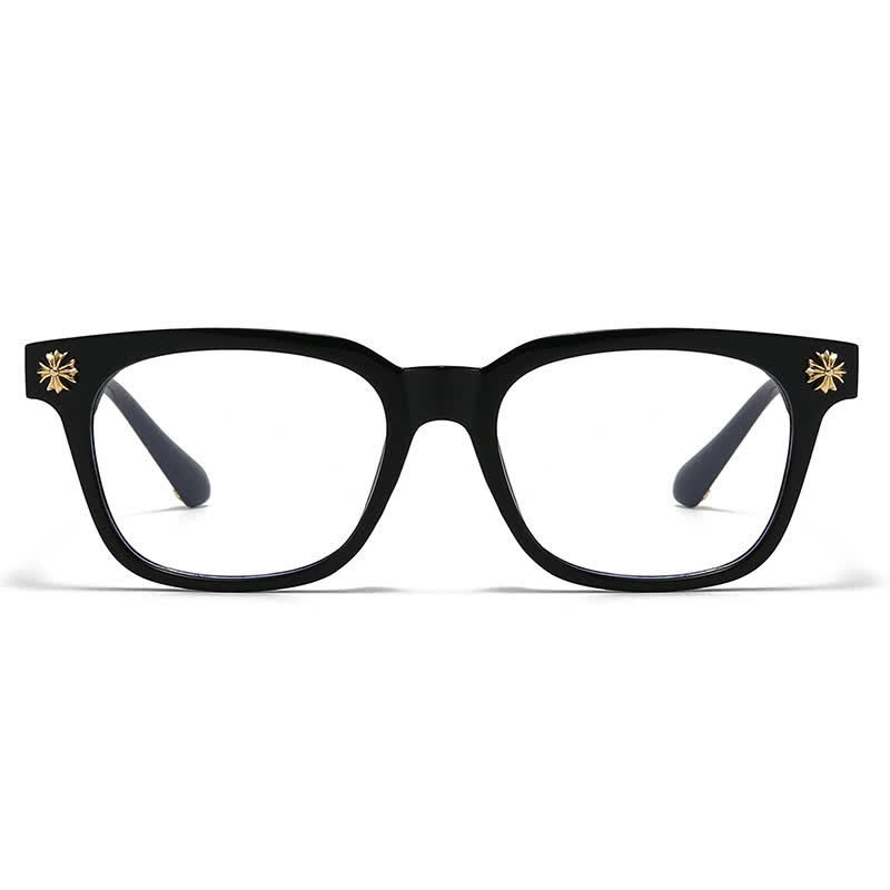Spykay™ EG26756 Square Frame Cross Temples Classic Glasses - image 2