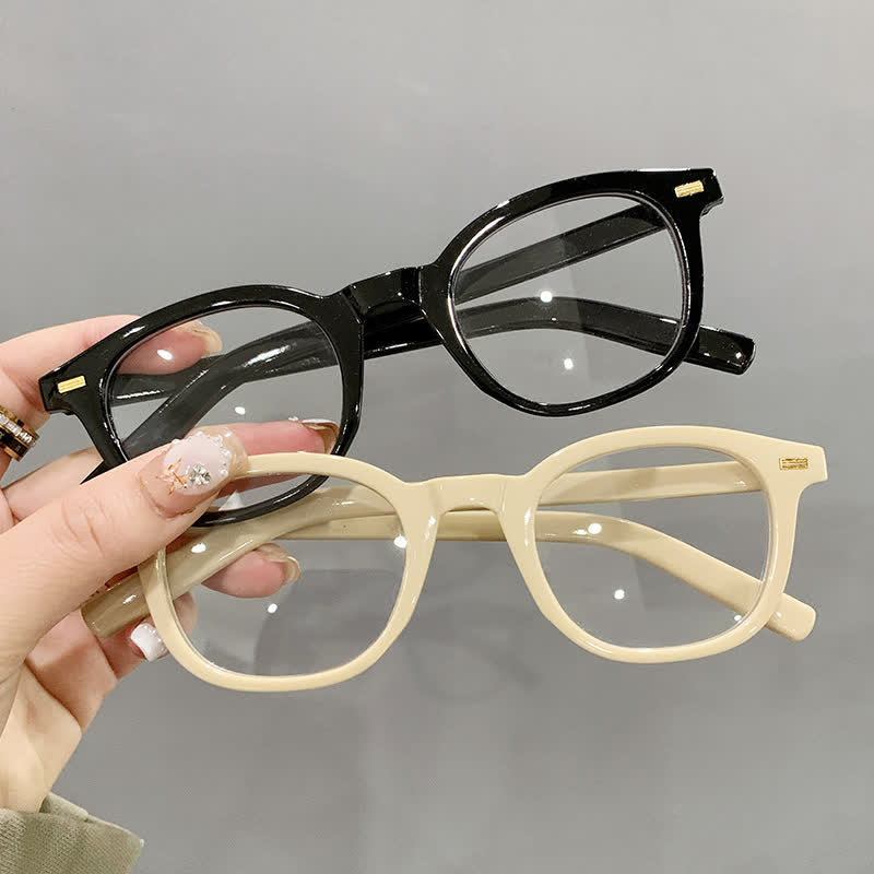 Spykay™ EG26836 Retro Classic Round Frame Anti-blue Light Glasses - image 1