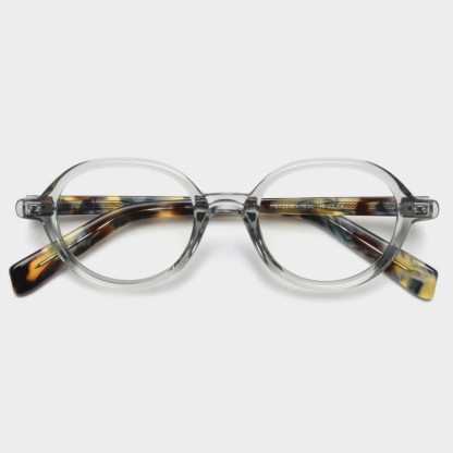 Spykay™ EG26838 Retro Round Frame Anti-blue Light Glasses - image 2