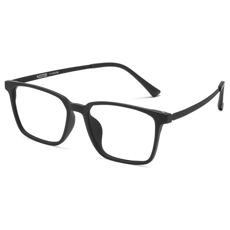Spykay™ EG26843 Simple Lightweight Square Frame Anti-blue Light Glasses - Black - image 2
