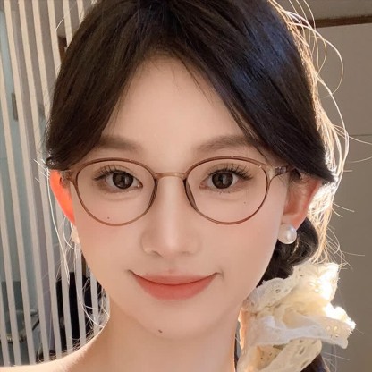 Spykay™ EG26845 Lightweight Round Frame Anti-blue Light Simple Glasses - image 2