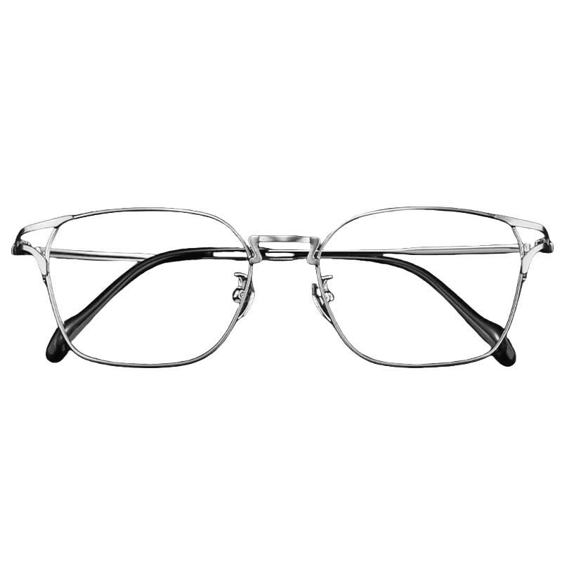 Spykay™ EG26846 Lightweight Titanium Square Frame Anti-blue Light Simple Glasses - image 2