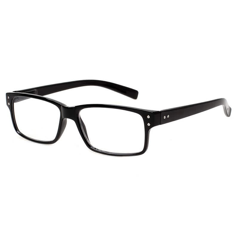 Spykay™ EG26837 Simple Classic Rectangle Frame Anti-blue Light Glasses - Black - image 4