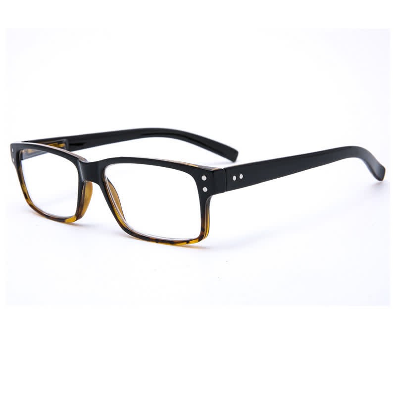 Spykay™ EG26837 Simple Classic Rectangle Frame Anti-blue Light Glasses - Black/Tortoise Shell - image 7