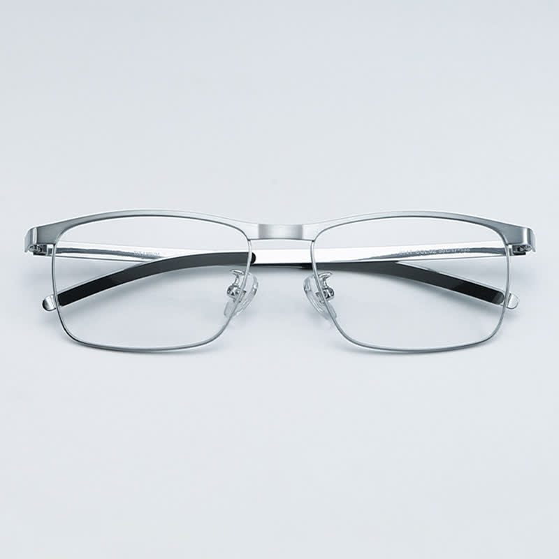 Spykay™ EG26852 Rectangle Titanium Frame Anti-blue Light Classic Glasses - image 2
