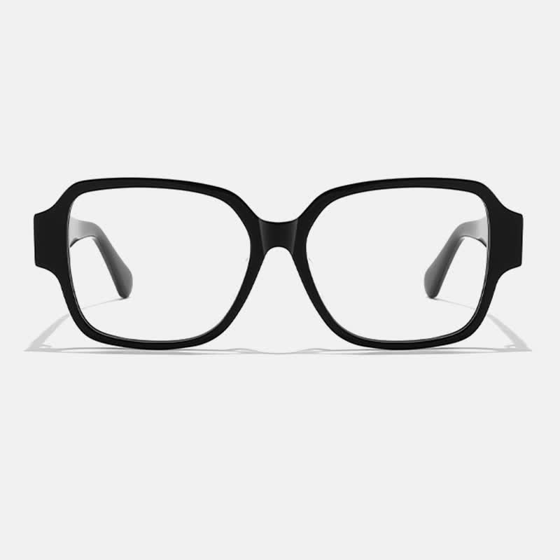 Spykay™ EG26858 Square Frame Heart Temples Anti-blue Light Simple Glasses with Nylon Lenses - image 2