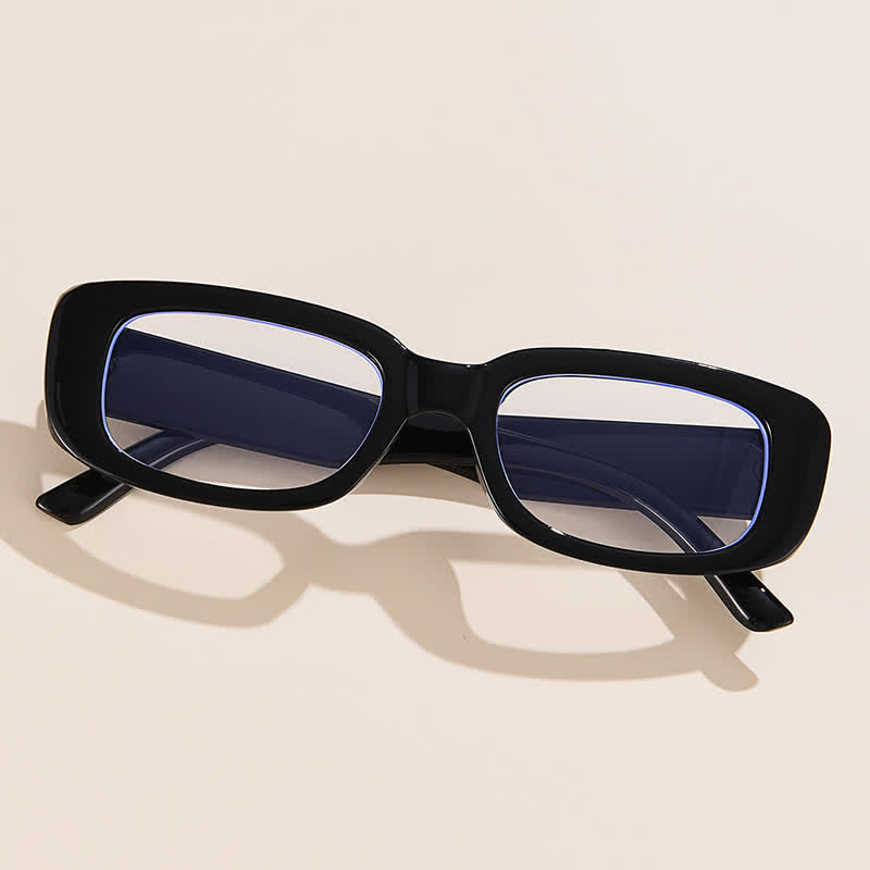 Spykay™ EG26859 Rectangle Small Thick Frame Vintage Glasses - image 2