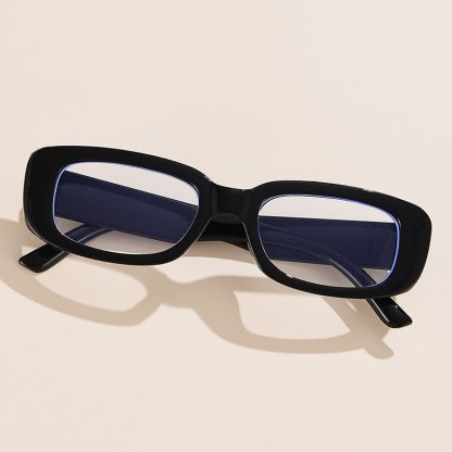 Spykay™ EG26859 Rectangle Small Thick Frame Vintage Glasses - image 2