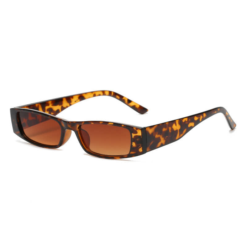 Spykay™ SG60997 Rectangle Small Frame Vintage-Retro Fashion Sunglasses - Tortoise Shell/Brown - image 7