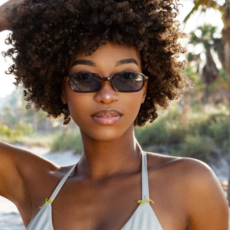 Spykay™ SG60704 Small Rectangle Frames Hipster Sunglasses - image 13