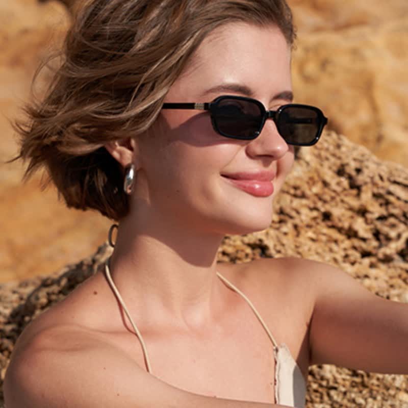 Spykay™ SG60704 Small Rectangle Frames Hipster Sunglasses - image 5