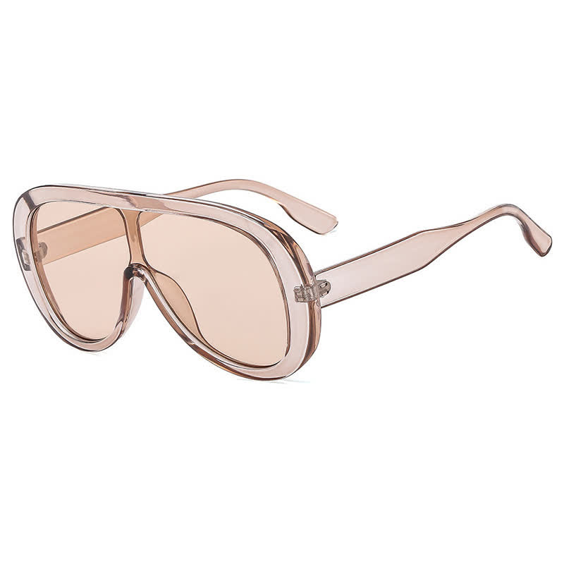 Spykay™ SG61001 Unisex Oversized One-piece Frame Aviator Sunglasses  - image 25
