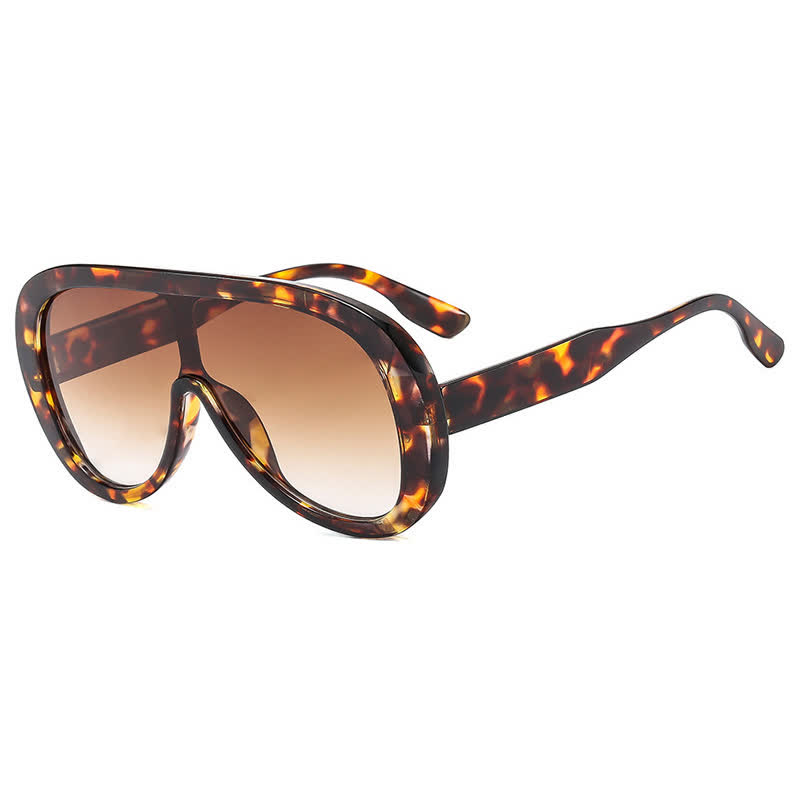 Spykay™ SG61001 Unisex Oversized One-piece Frame Aviator Sunglasses  - image 10